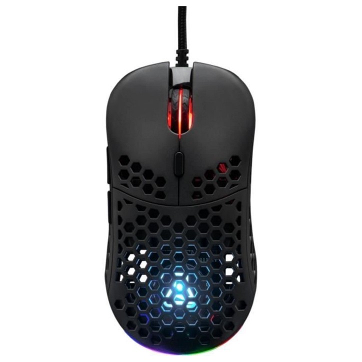 Souris Gamer filaire - The G-Lab - KULT-OXYGEN - RGB - 12800 DPI - Noir Souris Gamer filaire - The G-Lab - KULT-OXYGEN - RGB - 12800 DPI - Noir
