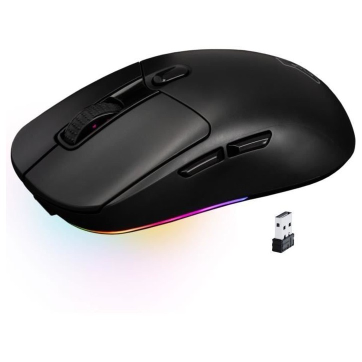 Souris Gamer Competitif - Avec ou sans fil - The G-Lab - KULT-TITAN - RGB - 12000 DPI - Noir Souris Gamer Competitif - Avec ou sans fil - The G-Lab - KULT-TITAN - RGB - 12000 DPI - Noir