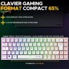Clavier Gamer - The G-Lab - KEYZ TITAN - Mécanique (Switch Rouge) - F