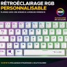Clavier Gamer - The G-Lab - KEYZ TITAN - Mécanique (Switch Rouge) - F