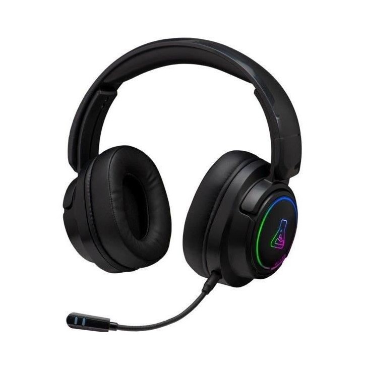 Casque Gamer sans fil - The G-Lab - KORP IRIDIUM - Microphone - RGB - PC/PS4/Xbox One - Noir Casque Gamer sans fil - The G-Lab - KORP IRIDIUM - Microphone - RGB - PC/PS4/Xbox One - Noir