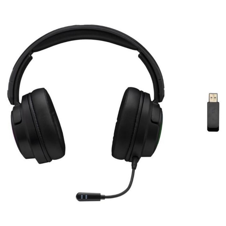 Casque Gamer sans fil - The G-Lab - KORP IRIDIUM - Microphone - RGB - PC/PS4/Xbox One - Noir Casque Gamer sans fil - The G-Lab - KORP IRIDIUM - Microphone - RGB - PC/PS4/Xbox One - Noir