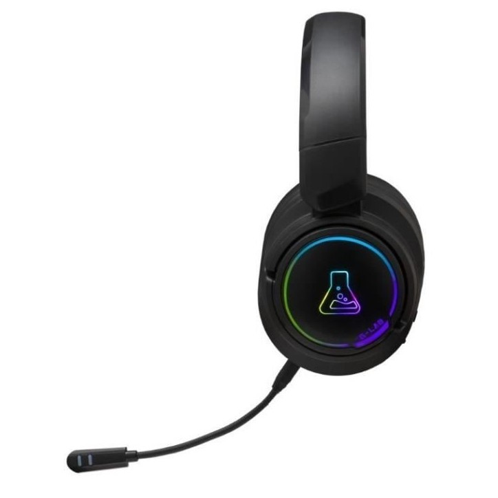 Casque Gamer sans fil - The G-Lab - KORP IRIDIUM - Microphone - RGB - PC/PS4/Xbox One - Noir Casque Gamer sans fil - The G-Lab - KORP IRIDIUM - Microphone - RGB - PC/PS4/Xbox One - Noir