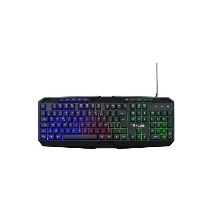 Pack Gamer 4 en 1 - The G-Lab - COMBO NATRIUM - Souris Filaire - Clavier Filaire - Casque Filaire - Tapis de Souris Pack Gamer 4 en 1 - The G-Lab - COMBO NATRIUM - Souris Filaire - Clavier Filaire - Casque Filaire - Tapis de Souris