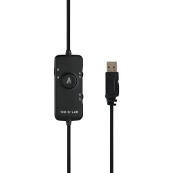 THE G-LAB Korp Thallium Casque avec micro Gaming - 7.1 Digital Sound -
