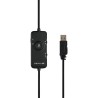 THE G-LAB Korp Thallium Casque avec micro Gaming - 7.1 Digital Sound -