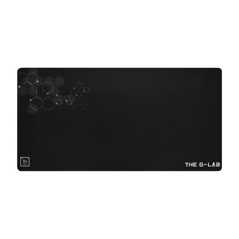 Tapis de Souris - XXL - The G-Lab - PAD BARIUM - 900x450x2mm - Noir