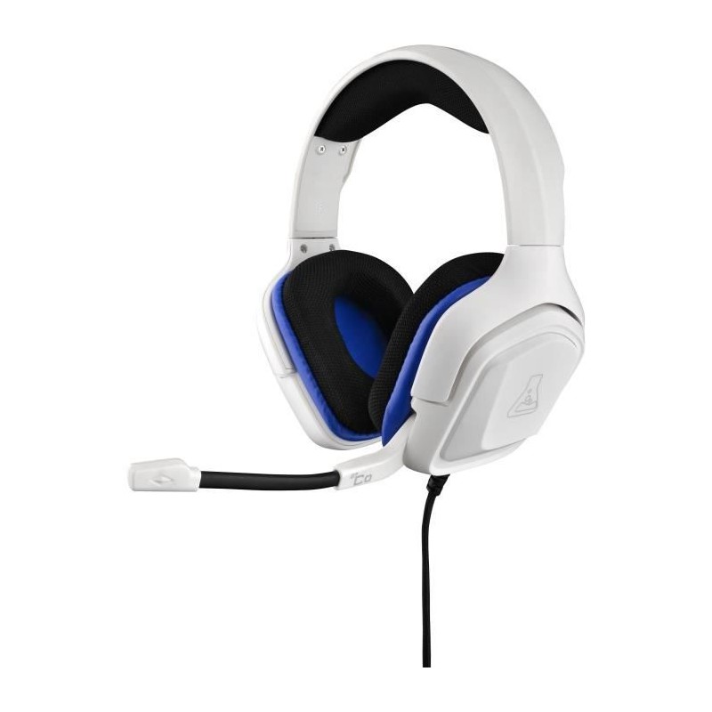 Casque Gamer Filaire - The G-Lab - KORP COBALT - Microphone - PC/PS4/X Casque Gamer Filaire - The G-Lab - KORP COBALT - Microphone - PC/PS4/X