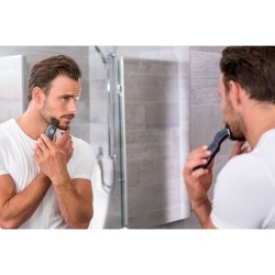 Tondeuse a barbe - WAHL - GROOMSMAN - 3,5 V - 6 sabots - Autonomie : 6