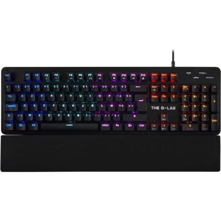 Clavier Gamer - The G-Lab - KEYZ CARBON E - Mécanique (Switch Bleu) -