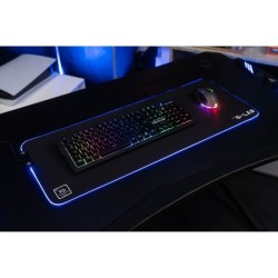 Tapis de Souris - XXL - The G-Lab - PAD RUBIDIUM - RGB USB - 800x300x3
