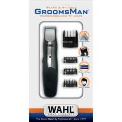 Tondeuse a barbe - WAHL - GROOMSMAN - 3,5 V - 6 sabots - Autonomie : 6