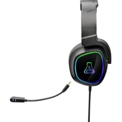 Casque Gamer Filaire - The G-Lab - KORP RADIUM - Microphone - RGB - No