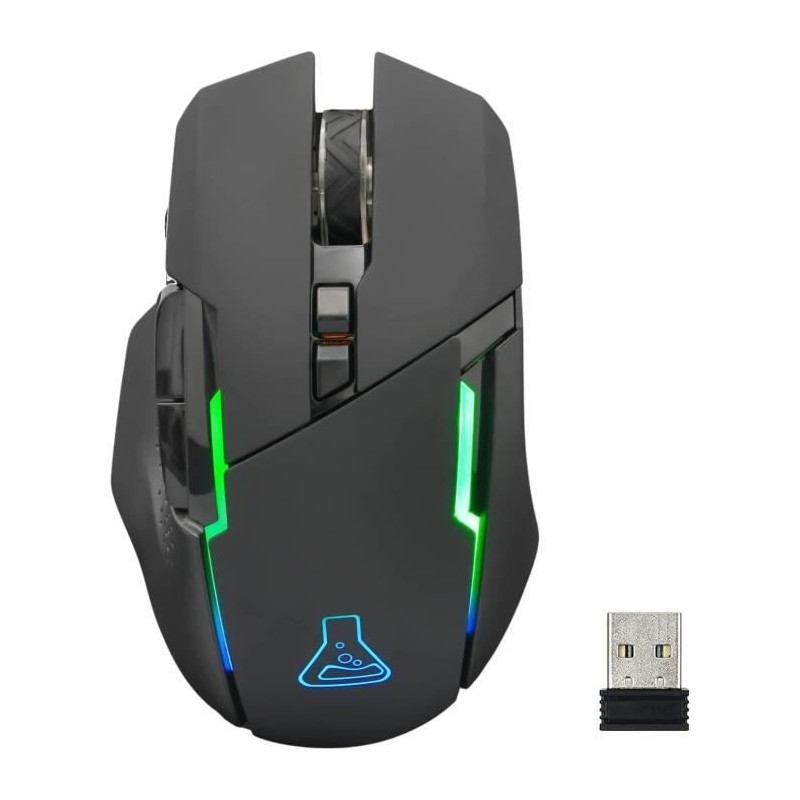 Souris Gamer Sans fil - The G-Lab - KULT CEASIUM - Noir Souris Gamer Sans fil - The G-Lab - KULT CEASIUM - Noir