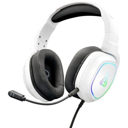 Casque Gamer Filaire - The G-Lab - KORP RADIUM - Microphone - RGB - Bl