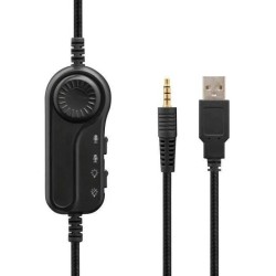 Casque Gamer Filaire - The G-Lab - KORP RADIUM - Microphone - RGB - Bl