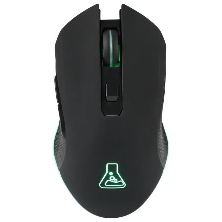 Souris Gamer Sans fil - The G-Lab - KULT HELIUM - RGB - 6400 DPI - 6 Boutons - Noir