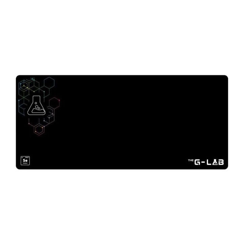 Tapis de Souris - XXL - The G-Lab - PAD SELENIUM - 900x400x4mm - Noir Tapis de Souris - XXL - The G-Lab - PAD SELENIUM - 900x400x4mm - Noir