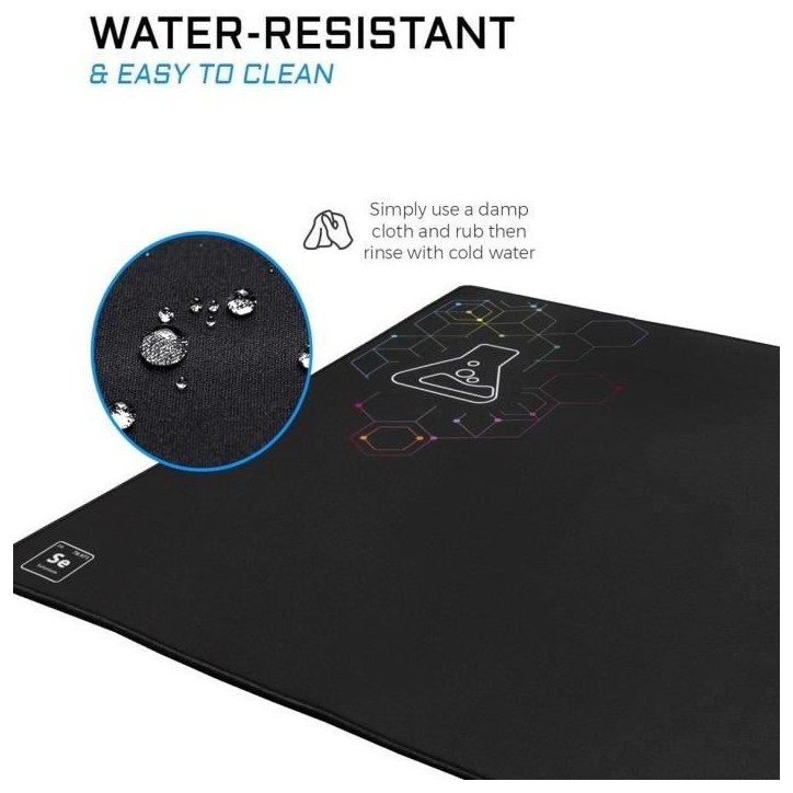 Tapis de Souris - XXL - The G-Lab - PAD SELENIUM - 900x400x4mm - Noir Tapis de Souris - XXL - The G-Lab - PAD SELENIUM - 900x400x4mm - Noir