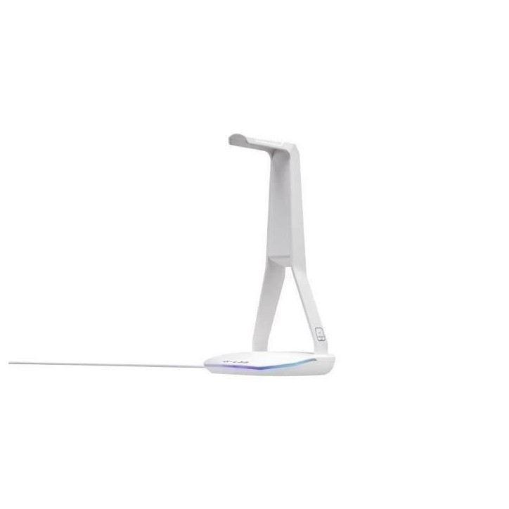Support pour Casque/Micro-Casque - THE G-LAB - K-STAND HYDROGEN - 2 ports USB - Blanc Support pour Casque/Micro-Casque - THE G-LAB - K-STAND HYDROGEN - 2 ports USB - Blanc