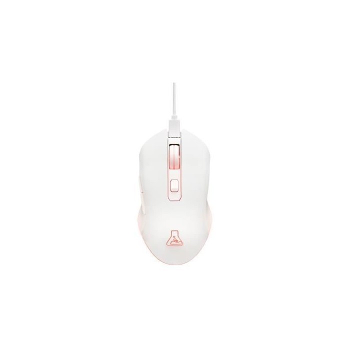Souris Gamer Sans fil - THE G-LAB - KULT HELIUM - RGB - 6400 DPI - 6 Boutons - Blanc Souris Gamer Sans fil - THE G-LAB - KULT HELIUM - RGB - 6400 DPI - 6 Boutons - Blanc