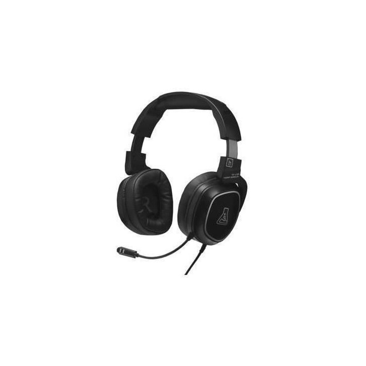 Casque Gamer filaire - THE G-LAB - KORP BARIUM - Noir Casque Gamer filaire - THE G-LAB - KORP BARIUM - Noir