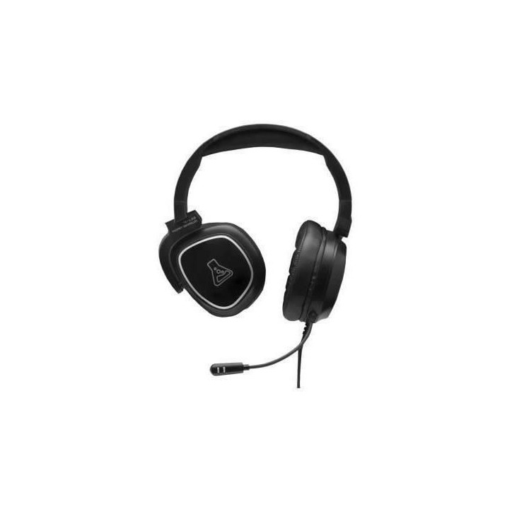 Casque Gamer filaire - THE G-LAB - KORP BARIUM - Noir Casque Gamer filaire - THE G-LAB - KORP BARIUM - Noir