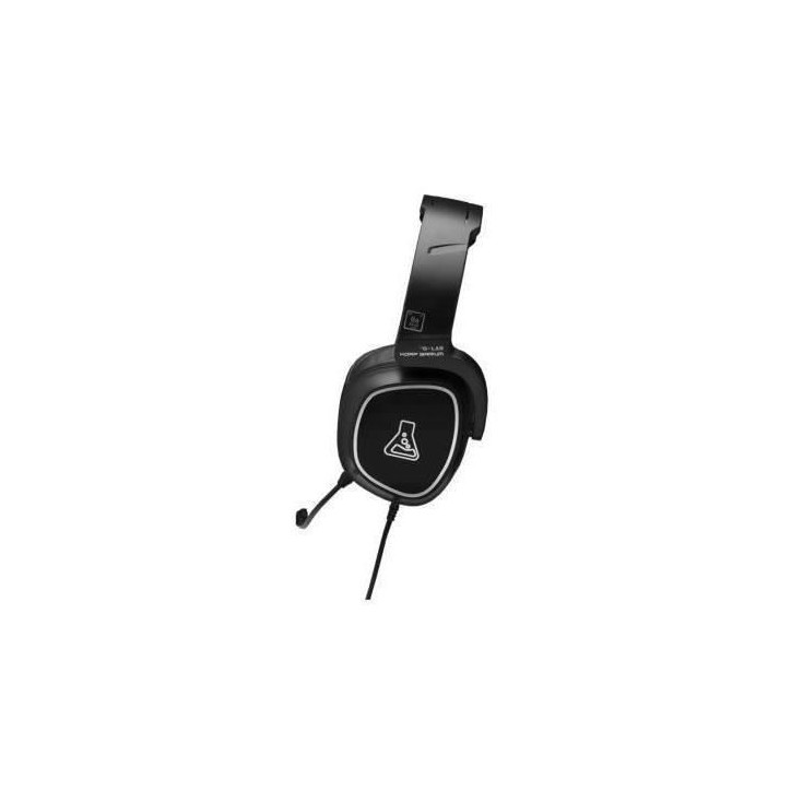 Casque Gamer filaire - THE G-LAB - KORP BARIUM - Noir Casque Gamer filaire - THE G-LAB - KORP BARIUM - Noir