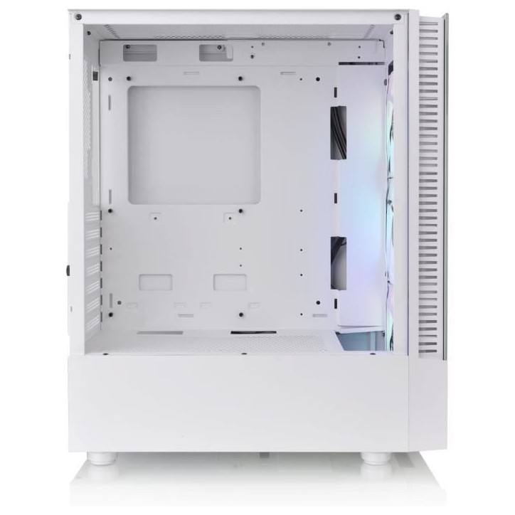 Boîtier PC - THERMALTAKE - View 200 TG ARGB Snow (Blanc) - Moyen tour - Format ATX Boîtier PC - THERMALTAKE - View 200 TG ARGB Snow (Blanc) - Moyen tour - Format ATX