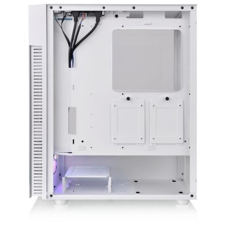 Boîtier PC - THERMALTAKE - View 200 TG ARGB Snow (Blanc) - Moyen tour - Format ATX Boîtier PC - THERMALTAKE - View 200 TG ARGB Snow (Blanc) - Moyen tour - Format ATX