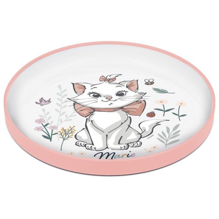 Coffret repas THERMOBABY ARISTOCHAT 3 pieces : Assiette, bol et gobelet Coffret repas THERMOBABY ARISTOCHAT 3 pieces : Assiette, bol et gobelet