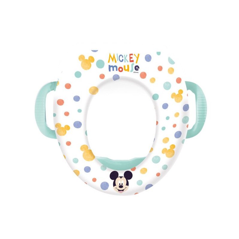 Réducteur WC THERMOBABY CONFORT MICKEY COOL - Avec poignée Réducteur WC THERMOBABY CONFORT MICKEY COOL - Avec poignée