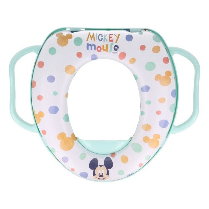 Réducteur WC THERMOBABY CONFORT MICKEY COOL - Avec poignée Réducteur WC THERMOBABY CONFORT MICKEY COOL - Avec poignée
