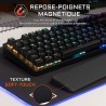 Clavier Gamer - The G-Lab - KEYZ RUBIDIUM - Mécanique (Switch Rouge)