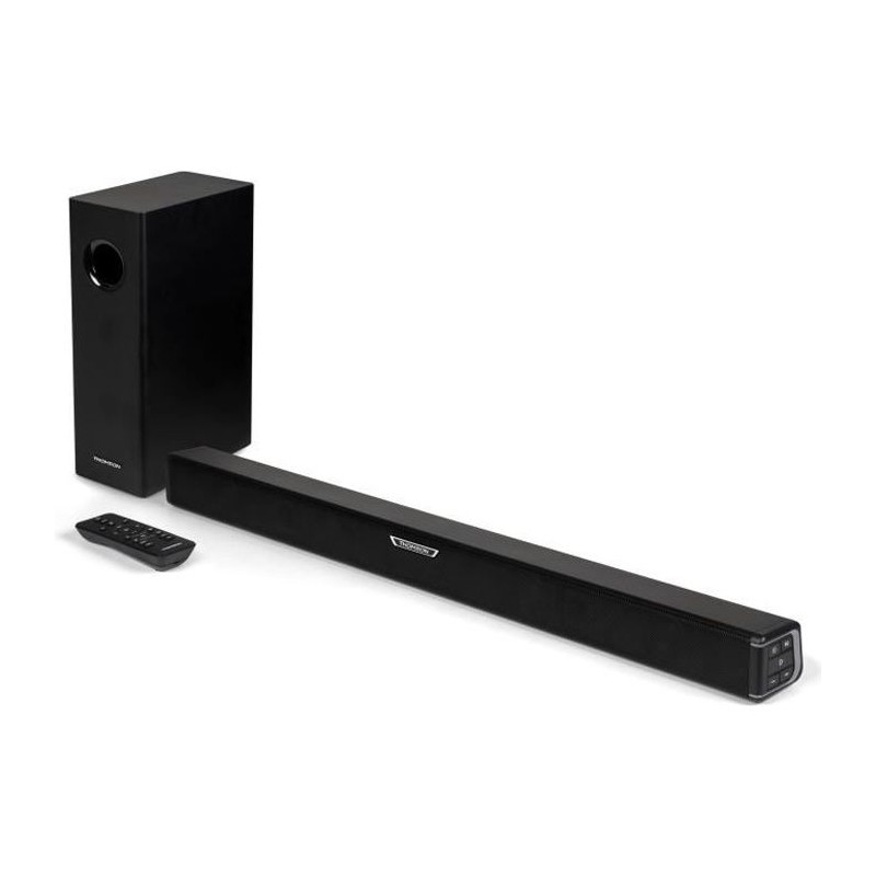 Barre de son THOMSON SB350BTS - Bluetooth 5.0 - Caisson de basse filai Barre de son THOMSON SB350BTS - Bluetooth 5.0 - Caisson de basse filai