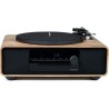 Micro-chaîne Bluetooth avec platine - THOMSON - Noir/Bois - Radio FM/