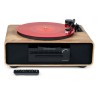 Micro-chaîne Bluetooth avec platine - THOMSON - Noir/Bois - Radio FM/