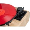 Micro-chaîne Bluetooth avec platine - THOMSON - Noir/Bois - Radio FM/