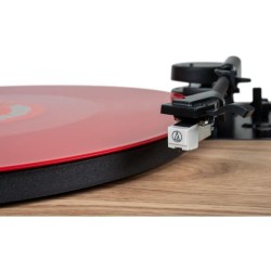 Micro-chaîne Bluetooth avec platine - THOMSON - Noir/Bois - Radio FM/
