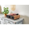 Micro-chaîne Bluetooth avec platine - THOMSON - Noir/Bois - Radio FM/