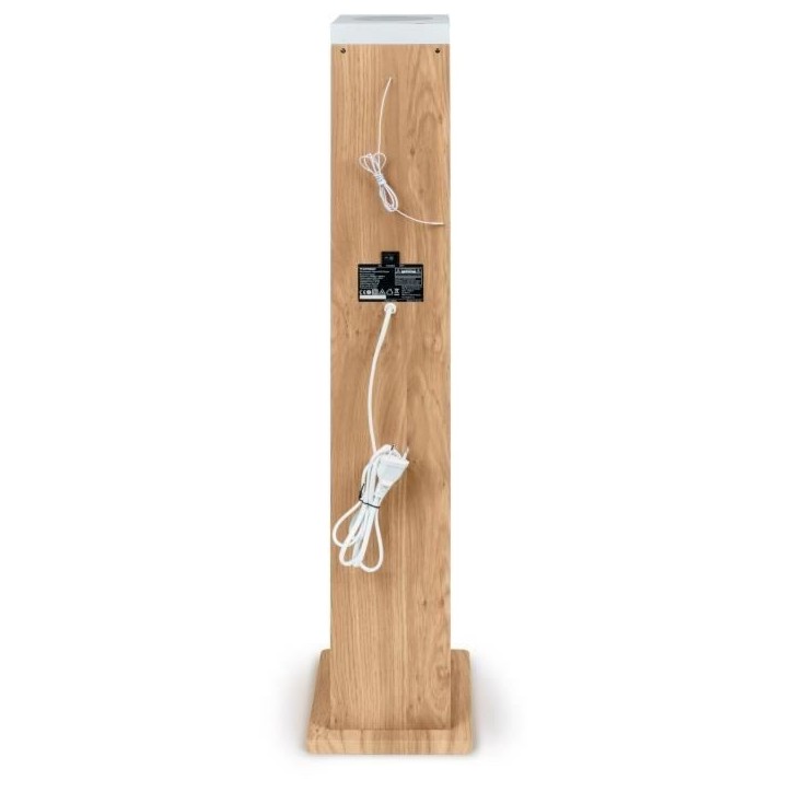 Tour haut-parleur - THOMSON - Bluetooth/CD/USB/SD - Blanc/Bois - 60W - Radio FM Tour haut-parleur - THOMSON - Bluetooth/CD/USB/SD - Blanc/Bois - 60W - Radio FM
