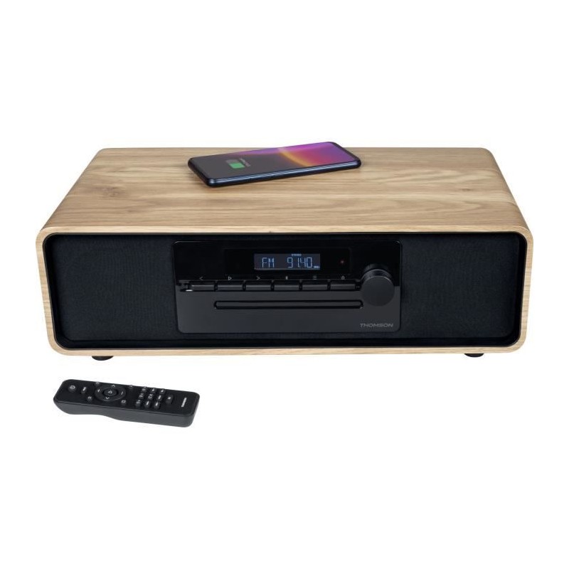 Micro-chaîne Bluetooth - THOMSON - Noir - Radio FM/CD/MP3/USB/Inducti Micro-chaîne Bluetooth - THOMSON - Noir - Radio FM/CD/MP3/USB/Inducti