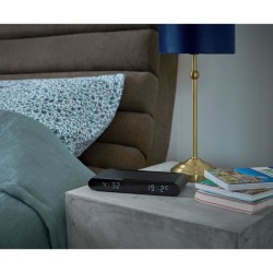 Réveil station de charge - THOMSON - Noir - Induction 15W, Températu