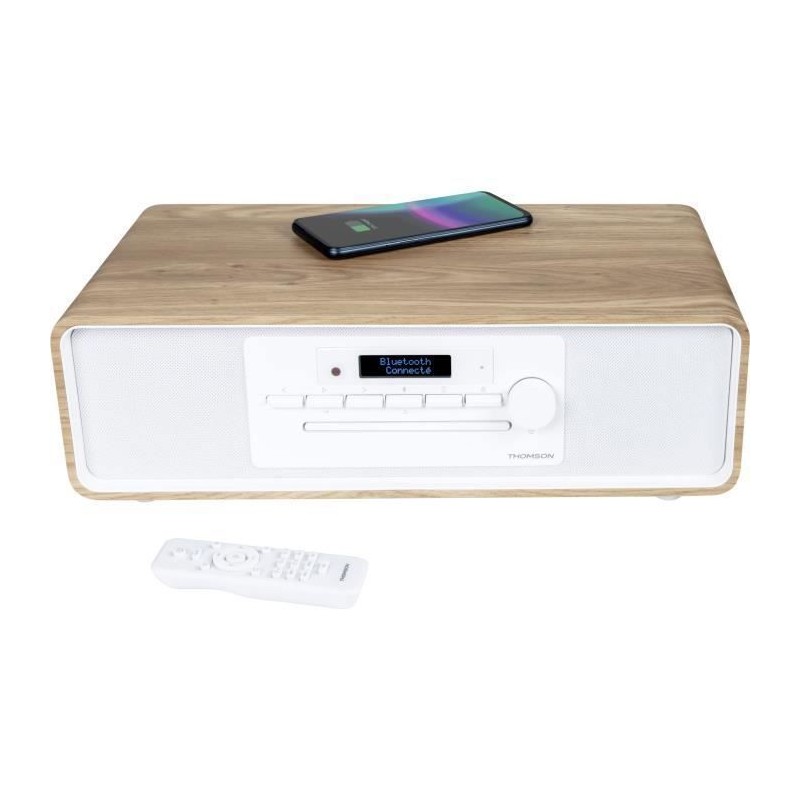 Micro-chaîne Bluetooth - THOMSON - CD/MP3/USB/Radio FM/DAB+ - 75W - A Micro-chaîne Bluetooth - THOMSON - CD/MP3/USB/Radio FM/DAB+ - 75W - A