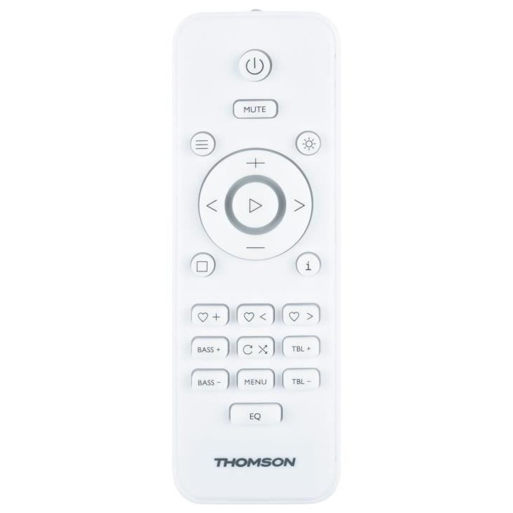 Micro-chaîne Bluetooth - THOMSON - CD/MP3/USB/Radio FM/DAB+ - 75W - Affichage LCD - Télécommande