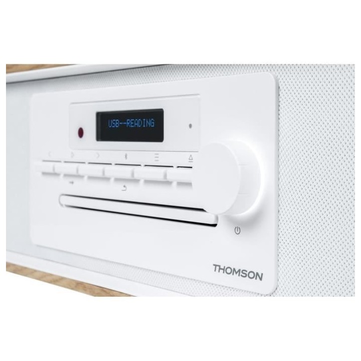 Micro-chaîne Bluetooth - THOMSON - CD/MP3/USB/Radio FM/DAB+ - 75W - Affichage LCD - Télécommande