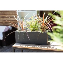 EDA Balconniere GRAPHIT UP - 25 L - 59 x 19,5 x 22,8 cm - Gris anthrac