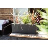 EDA Balconniere GRAPHIT UP - 25 L - 59 x 19,5 x 22,8 cm - Gris anthrac