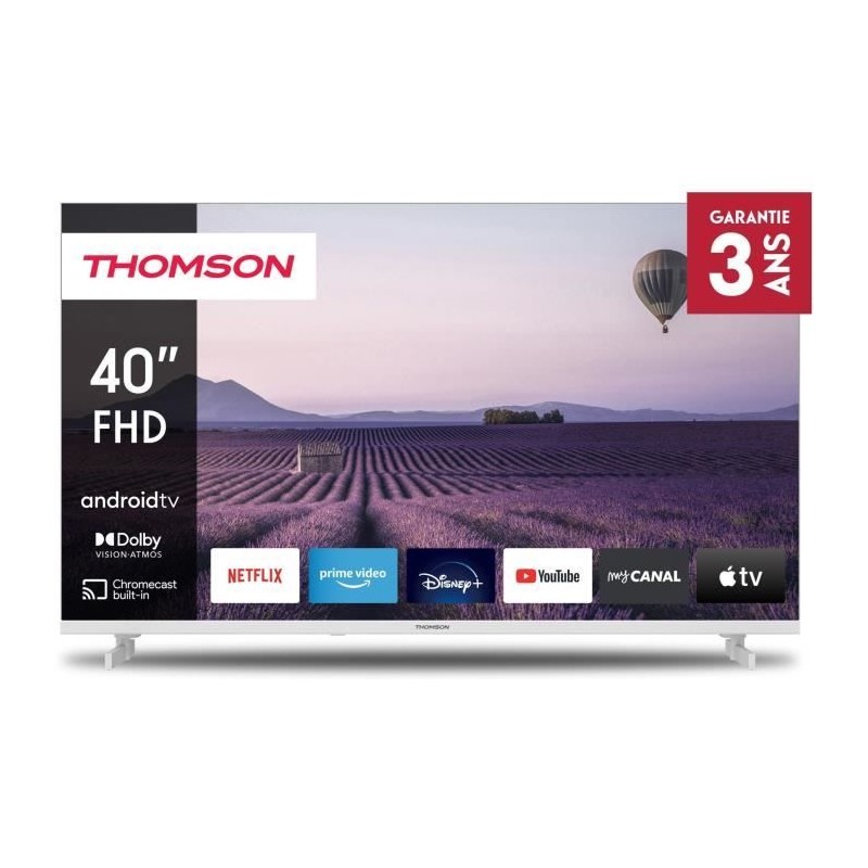 Thomson 40FA2S13W - TV LED 40 (101 cm) - FHD 1920x1080 - Smart TV Andr Thomson 40FA2S13W - TV LED 40 (101 cm) - FHD 1920x1080 - Smart TV Andr