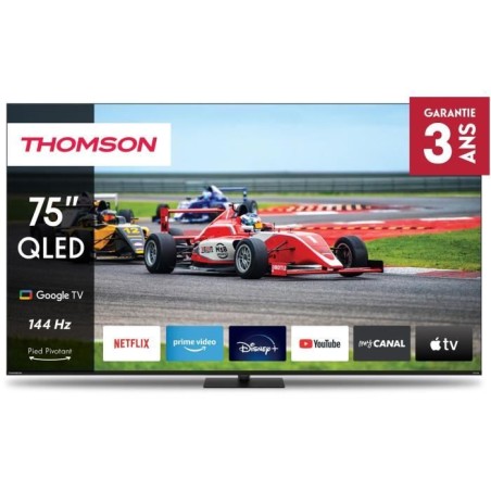 Thomson 75QG7C14 - TV QLED 75 (189 cm) - 4K UHD 3840x2160 - 144 Hz - D